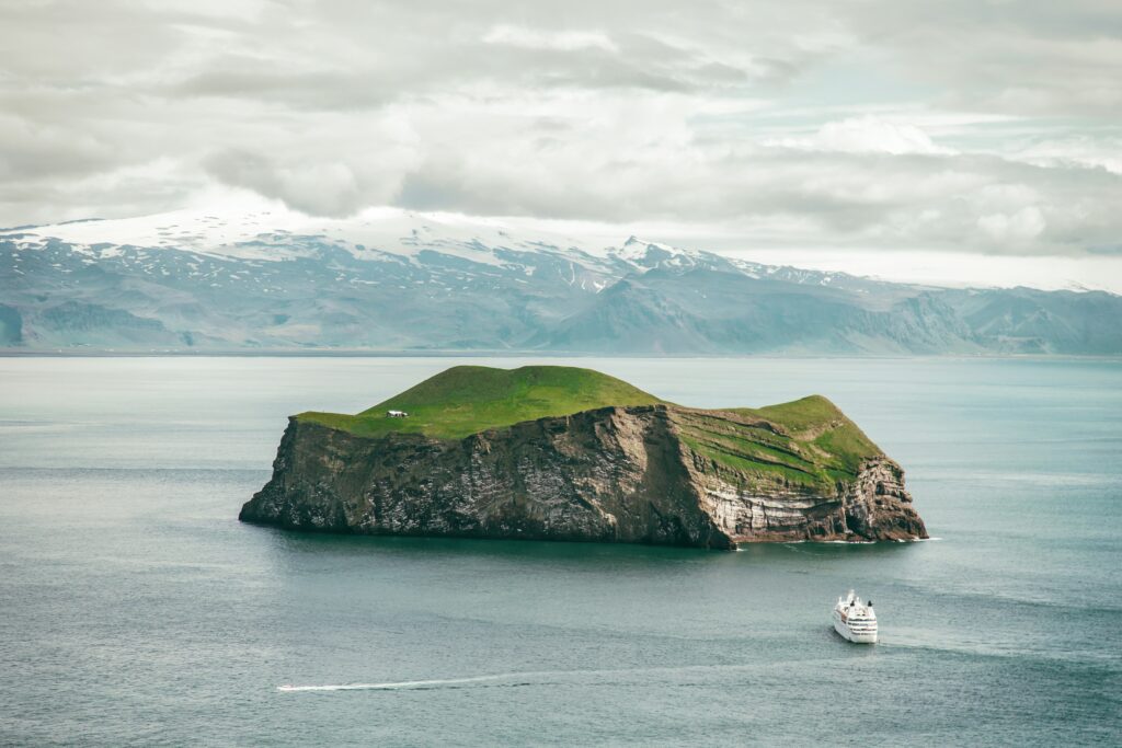 Diving in the Westman Islands Iceland