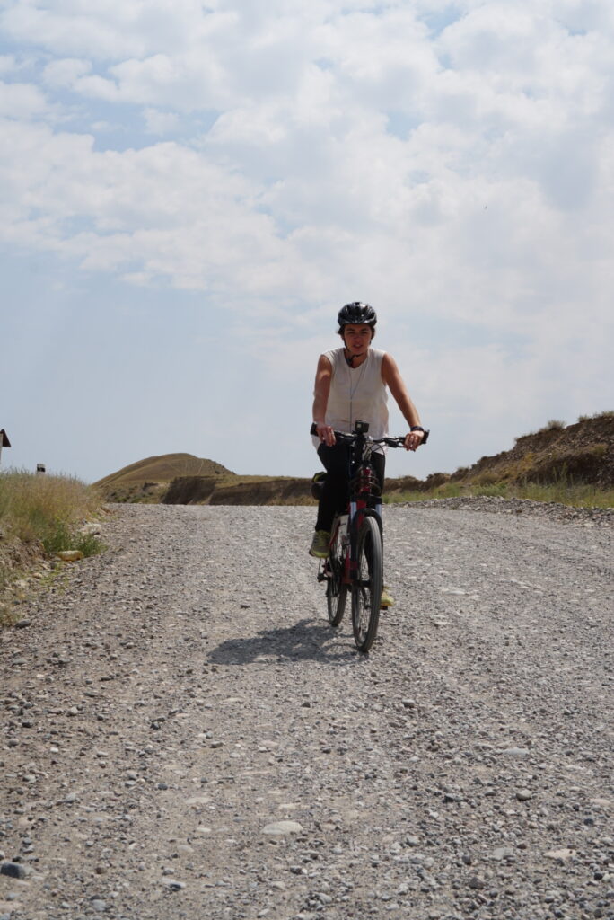 Proper bike gear is essential on the silk route